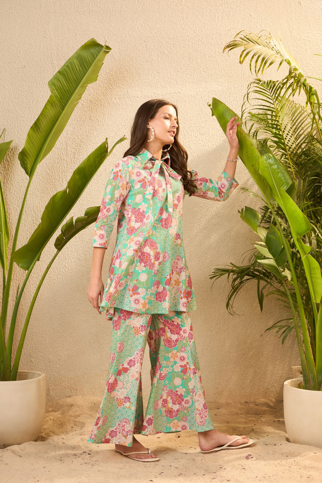IMANA Women Cotton Printed Co-Ord Set